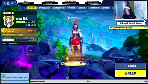FORTNITE BATTLE ROYALE SOLO GRIND! | COMPLETING ALL MY CHALLENGES! | 138+ WINS! | 58/60 Sub Goal