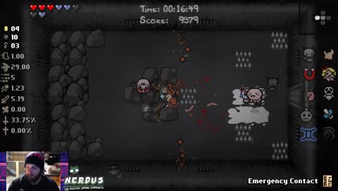 Binding of Issac Chill out sesh [NerdUs]