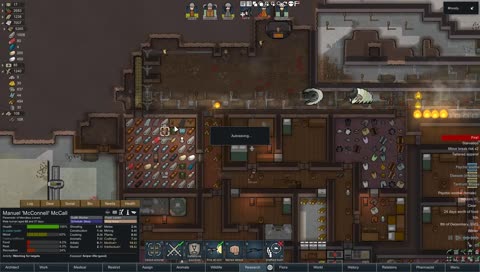 Rimworld continuing our merciless colony in the boreal forest