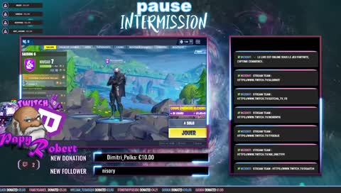 [FR]🔴Papy Sur Fornite @GrosNOOB
