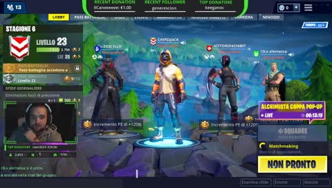 FORTNITE VITTORIE REALI - Followers e Subscribe