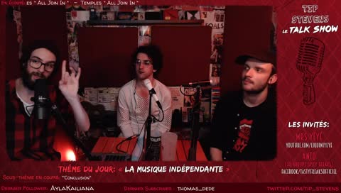 Talk Show: "La Musique Indépendante" (Avec Mrs Yéyé et Anto des Tasty Freaks)