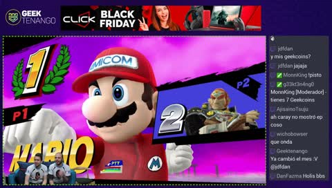 [Monkhas] Tarde de juegos - Smash Wii U