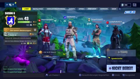 Fortnite Team, Kampf um Epischen Sieg!! :D 