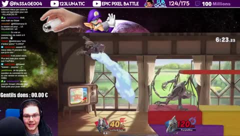 TEST de commentary Smash Bros Ultimate ?!? [123Lunatic]