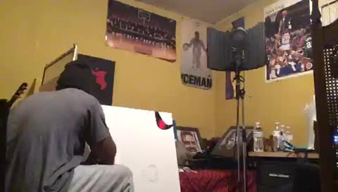 Painting and Music creating w/ Dreekuz and Courderoy