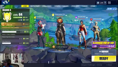 giveaway at 7pm central time zone... gift card or fortnite skin.