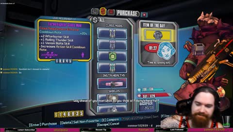 Bored? Borderlands!  @HydraPlz  [ENG] !discord !youtube !twitter !insta 