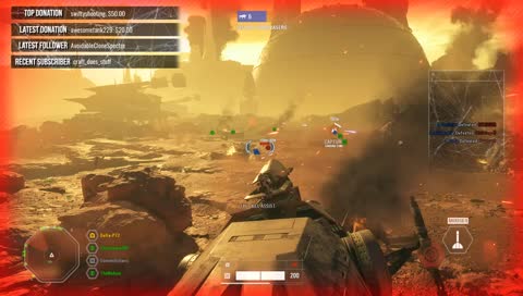 Shooting Lasers in Battlefront 2 2017