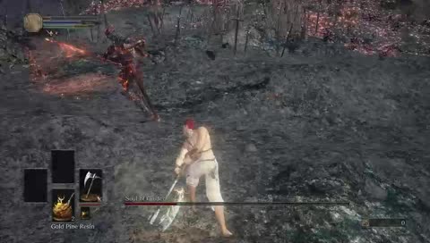soul of cinder sl1 ng+7 no rolling, blocking/parrying 