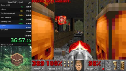 Comfy Doom: Good IWAD's Speedrun