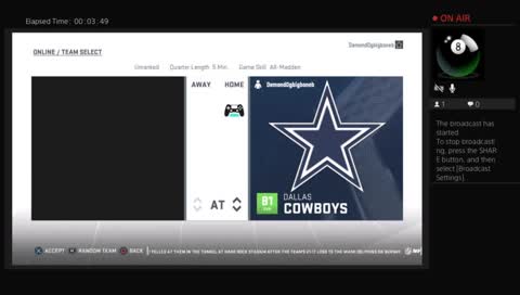 DemondOgbigboneb's Live PS4 Broadcast
