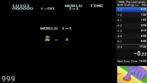 !glods || Both Endings FDS (Luigi) [practice and attempts]