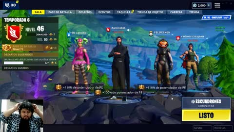 completando desafios/con esperanzas de alcanzar el lvl 100