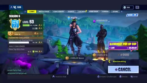 Fortnite, DUO and SQUADS