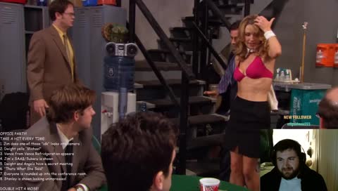 Late night Office 420 sesh come say hi