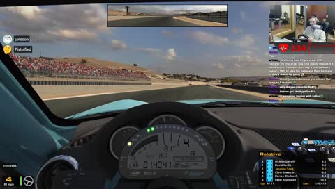 Comfy iRacing - Day 8.5 - Back from the ded to finish up Laguna Seca week