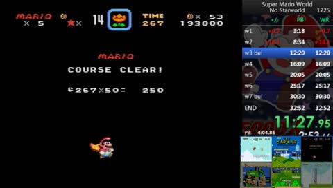 [NSW tourney] SMW No StarWorld Speedrun
