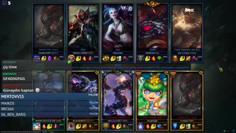 Smurf Hesaplarla Lol