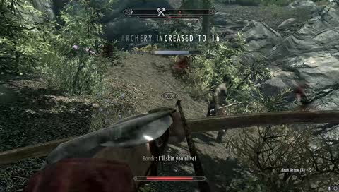 First Time Playing SKYRIM!