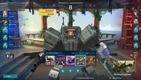 Паладос в Платиновой помойке