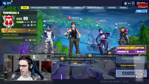 DIRECTO DE FORTNITE REGALANDO COFRES