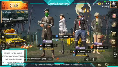 Live! Tagalog POPTALK with some GAMING! PUBG Mobile
