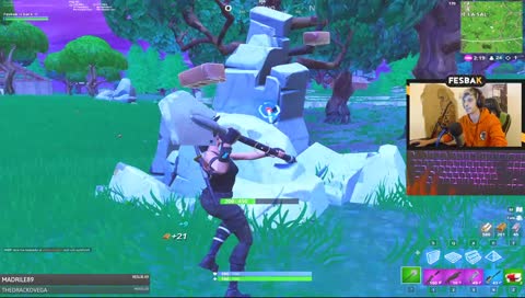 He vuelto justo vuelve la nieve al fortnite, ¿casualidad? LUL