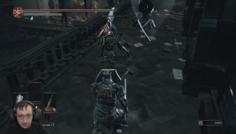 Dark Souls 3 Прохождение #12. Геймплей- Страдание. Ламповый Стрим.