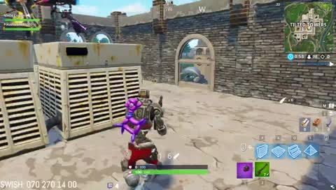 Fortnite med dampbarn