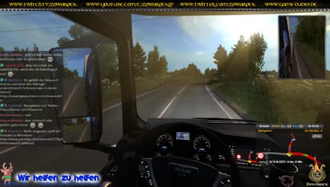 Euro Truck Simulator 2 🚛 Im Osten geht's weiter 🏇 [Zowarock][Deutsch Livestream]