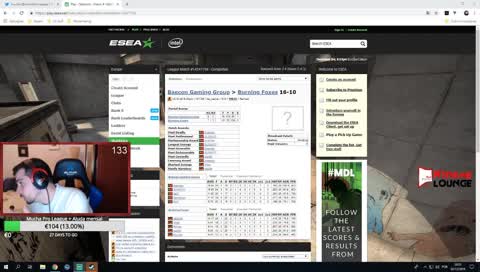 [PT] Baecon vs Burning Foxes (BO3) às 19h00 - ESEA Open Playoffs