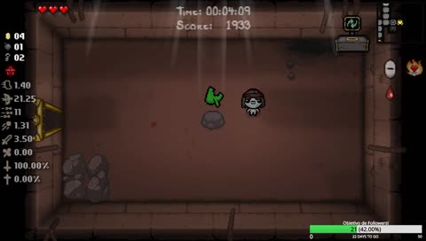 ROAD TO Manquear en The Binding Of Isaac