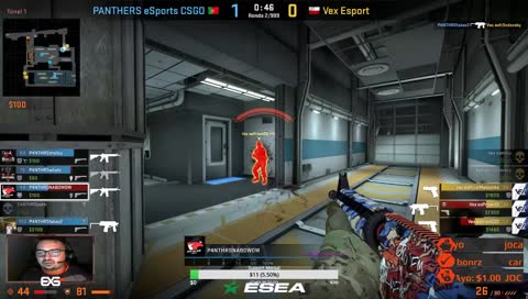 ESEA Season 29 - EU - CSGO Open Playoffs BO3 PANTHERS ESPORTS vs VEX ESPORT 20h [pt] [PT/FR/ENG]