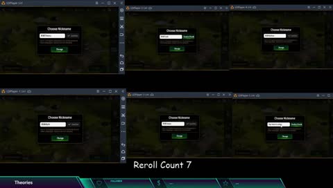 Rerolling for Haste/Giving away anything else.