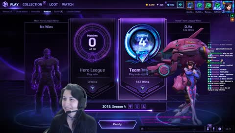 [Diamond][Team League][Climb to Masters]D.Va Mains are the "worst". Twitch drops enabled.