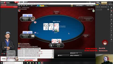 Pokerstars - 0,10€ / 0,25€ - #3