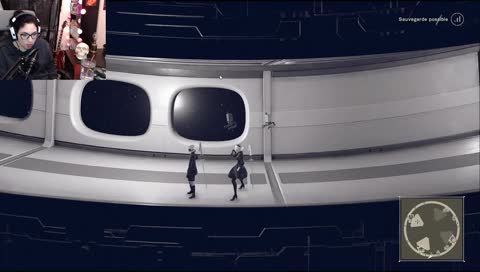 [Fr/Eng]  Lundi SkillZ: Nier Automata - Des boules comme s'il en pleuvait (test jeu avec manette)