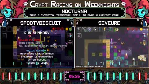 CRoW Day 231 - Cadence + Nocturna Races [!crow]