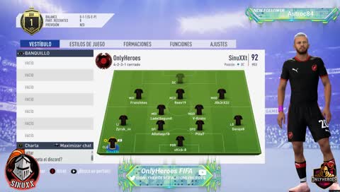 OnlyHeroes vs EEB Esports 9a jornada vfo 3a division origin