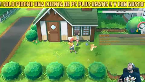 POKEMON LEST GO 14 DIAS PS PLUS MAS PLUS QUE NUNCA !!RABANO GAMESTER!! PIDEME UNA CUENTA