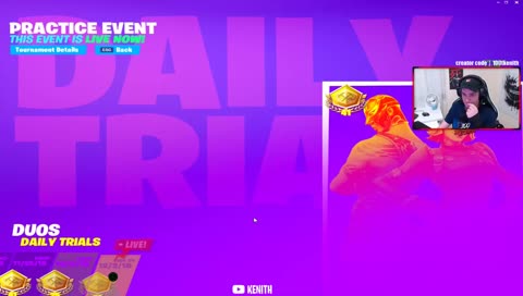 Pop Up Cup w/ Lamar | Qualified | 100T Kenith