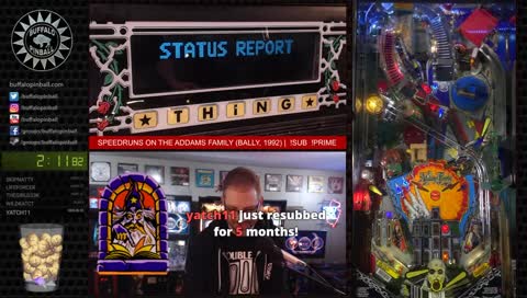 Addams Family [Direct Audio] Speedruns w/Kevin + Pinnovators Giveaway! |  !sub !prime