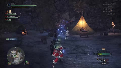 [Live]오랜만에 냥이의 몬헌! - 몬헌은 겨울축제중~♡/MONSTER HUNTER: WORLD(18/12/04)