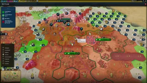 Civ6 CPL Competitive League 10-FFA SCYTHIA [PANGEA]