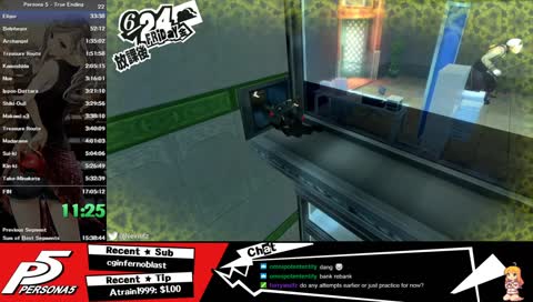 Persona 5 speedrun practice - !saturo !p5faq