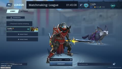 Battlerite queue simulator