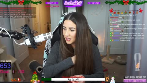 🌙Setting up my sub Xmas tree!🌙✨ASMR all night if we hit sub goal!!✨ !DONATE !SUB !DISCORD