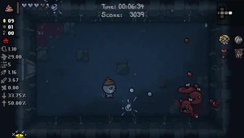 Streaming The Binding of Isaac more or less a test Stream
