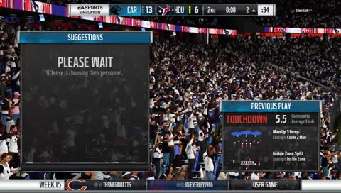 2019 AGS Week 15: Panthers vs. Texans